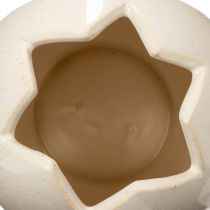 Artículo Jarrón decorativo en forma de huevo, decoración primaveral moderna para salón, 26cm