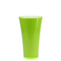 Artículo Jarrón &quot;Fizzy&quot; Ø16cm H27cm Verde Manzana 1 ud