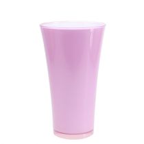 Artículo Jarrón &quot;Fizzy&quot; Ø20cm H35cm Morado 1 ud