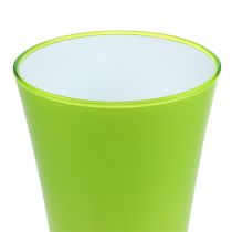 Artículo Jarrón “Fizzy” Ø14,6cm H21cm verde manzana 1ud