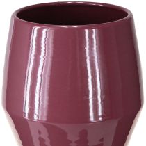 Artículo Jarrón de diseño moderno para decoración y mobiliario de habitaciones con estilo, 29 cm.
