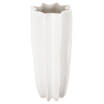 Artículo Jarrón de flores estriado, jarrón decorativo moderno de 38 cm.