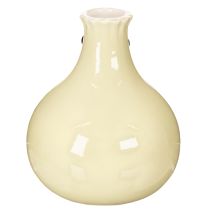 Artículo Jarrón con figura de pato, cerámica, diseño alegre, ideal para interiores modernos, 15 cm, 2 piezas