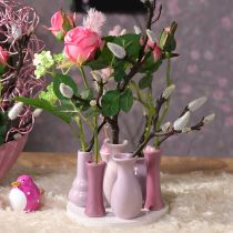 Artículo Juego de jarrones de cerámica, decoración moderna para sala de estar, 14 cm