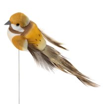 Artículo Adornos de pájaros para mesas festivas. Estacas versátiles para pájaros, 10 cm, 12 unidades.