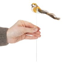 Artículo Adornos de pájaros para mesas festivas. Estacas versátiles para pájaros, 10 cm, 12 unidades.