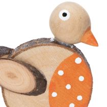 Artículo Estacas de madera para jardín de pájaros para una decoración creativa en primavera y verano, 33 cm, 16 piezas