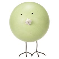 Artículo Figuras decorativas de pollitos como alegre punto de atracción para la primavera y la Pascua, 12 cm, 3 piezas
