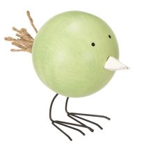 Artículo Figuras decorativas de pollito con diseño redondo para acentos ligeros y divertidos, 9,5 cm, 3 piezas