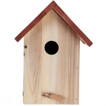 Artículo Caja nido para pajarera de madera natural marrón/beige 23cm 1 pieza