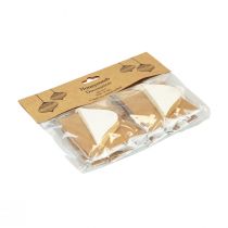 Artículo Bolas de panal bolas de panal cebolla oro blanco Ø8cm 4 piezas