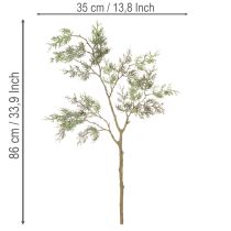 Artículo Rama artificial de enebro, rama decorativa artificial para jarrones, 86 cm.