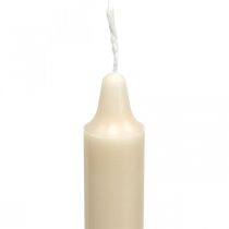 Artículo Velas de cera PURA velas de palo crema Sahara 250/23mm cera natural 4uds