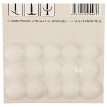 Artículo Almohadillas adhesivas de cera para velas Almohadillas adhesivas blancas 15 piezas