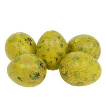 Artículo Huevo de Codorniz 3cm Huevos Soplados Amarillos 50uds