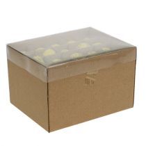 Artículo Huevo de Codorniz 3cm Huevos Soplados Amarillos 50uds