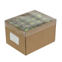 Artículo Huevo de codorniz 3cm verde 50 uds