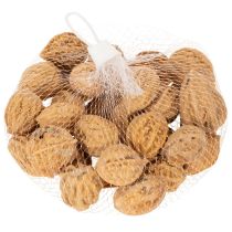 Artículo Nueces, un producto natural para la decoración de mesas y proyectos de bricolaje. Nueces naturales, 4-5 cm, 300 g.