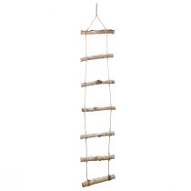 Artículo Decoración navideña de pared con cadena de luces micro LED, pequeños copos de nieve de madera y ramas cubiertas de nieve Al. 150 cm