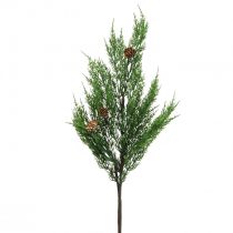 Ramas de ciprés rama navideña artificial con conos 78cm