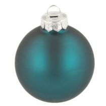 Artículo Bola de Navidad, mate y brillante, adorno festivo para árbol de Navidad, 6 cm, 24 unidades