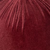 Artículo Adorno navideño, aspecto de terciopelo rojo, para colgar, 15 cm, 3 unidades.