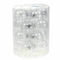 Artículo Bola de Navidad de cristal Ø7,5cm transparente 12 uds