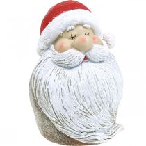 Artículo Figura Papá Noel Papá Noel Rojo, Blanco Poliresina 15cm