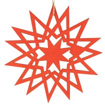Artículo Estrellas navideñas de madera para colgar, decoración para ventanas y árboles.