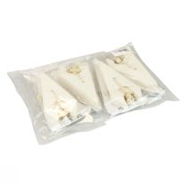 Artículo Ventana de Pascua, estrellas de papel navideñas, estrella plegable Ø21cm 4ud