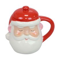 Artículo Taza de Navidad Taza de Papá Noel Navidad Al. 10,5 cm