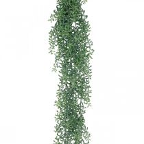 Planta verde colgante planta colgante artificial con cogollos verde, blanco 100cm