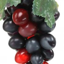 Uva decorativa negra Fruta decorativa Uvas artificiales 15cm