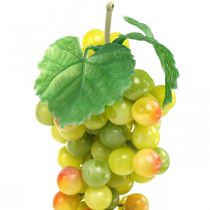 Deco uvas verde artificial frutería escaparate decoración 22cm