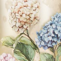 Artículo Elegante portavelas con motivos florales para decoración de estancias acogedoras, 12,5cm, 2 piezas.
