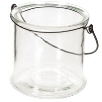 Artículo Farol colgante de cristal Ø12cm H12.5cm 2 unidades