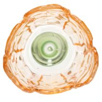 Artículo Portavelas de cristal con forma de tulipán, estilo vintage, decoración romántica para el hogar, 20 cm