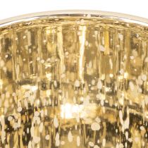 Artículo Farol decorativo de cristal con diseño de mariposa para un toque elegante en el hogar, 8 cm, 4 piezas