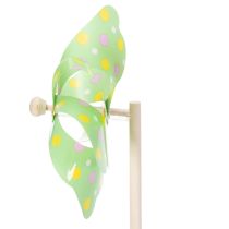 Artículo Molino de viento decorativo para jardín para colocar en parterres, 47 cm, 3 piezas