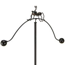 Artículo Carillón de viento para decoración de hormigas, estaca de metal para jardín, 66 cm, 2 unidades