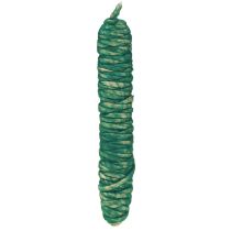 Artículo Cordón de lana verde vintage hilo absorbente lana natural yute 30m