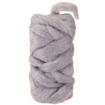 Artículo Cinta de lana violeta claro, 10 m, lana decorativa para floristería y manualidades.