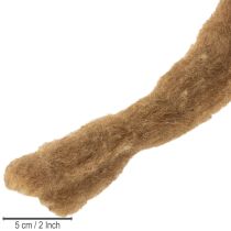 Artículo Lana marrón decorativa, lana de fieltro de 2 m para manualidades y floristería