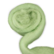 Artículo Lana artesanal, lana decorativa, cordón de lana para diversas ideas creativas y proyectos de manualidades, 2 m verde claro