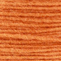 Artículo Cordón de lana naranja 3mm 100m