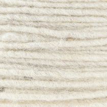 Artículo Cordón de lana blanco 3mm 100m