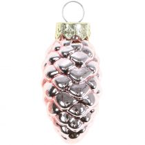 Artículo Mezcla de conos de vidrio rosa 5cm 14uds