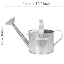 Artículo Regadera vintage de zinc, 27 cm - maceta para jardín y patio, maceta de metal