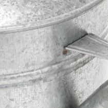 Artículo Regadera vintage de zinc, 27 cm - maceta para jardín y patio, maceta de metal