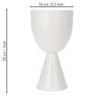 Artículo Trofeo, diseño sencillo, decoración de alta calidad para interiores modernos, 29 cm.